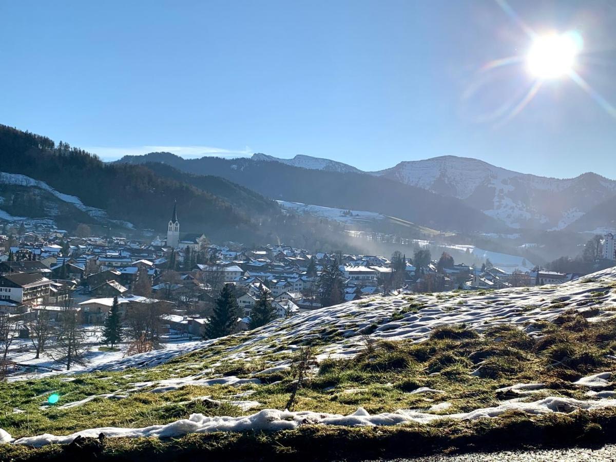 Sonnenhof - Ferienwohnung Oberstaufen Exteriér fotografie
